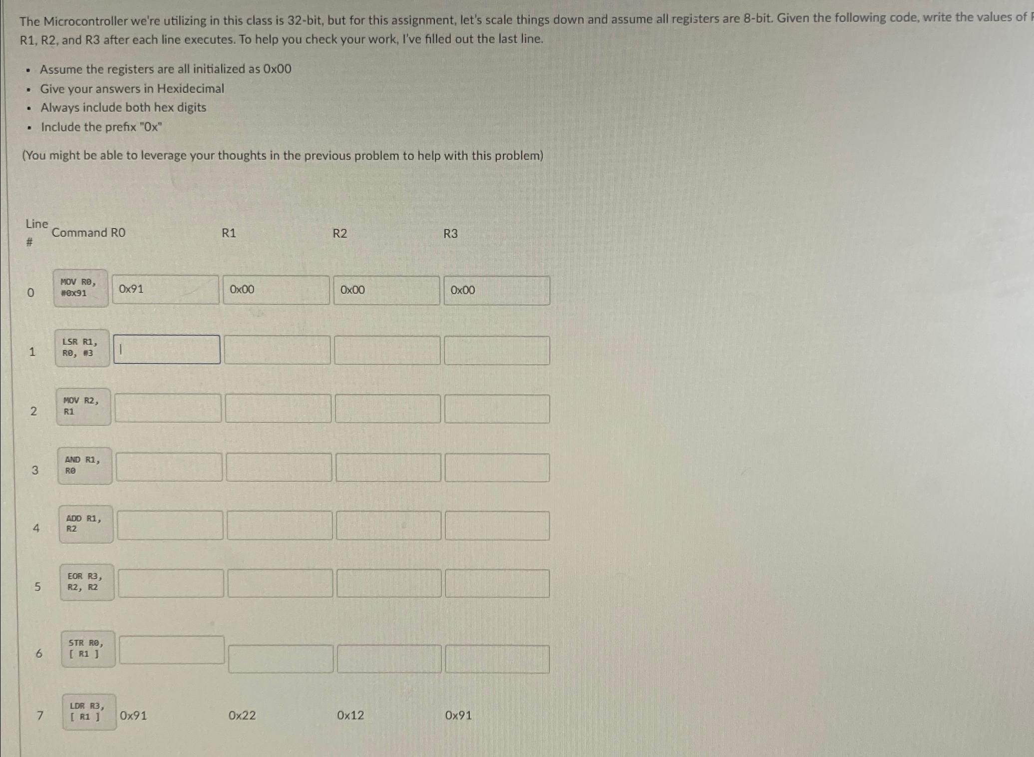 The Microcontroller we're utilizing in this class is 32-bit, but for