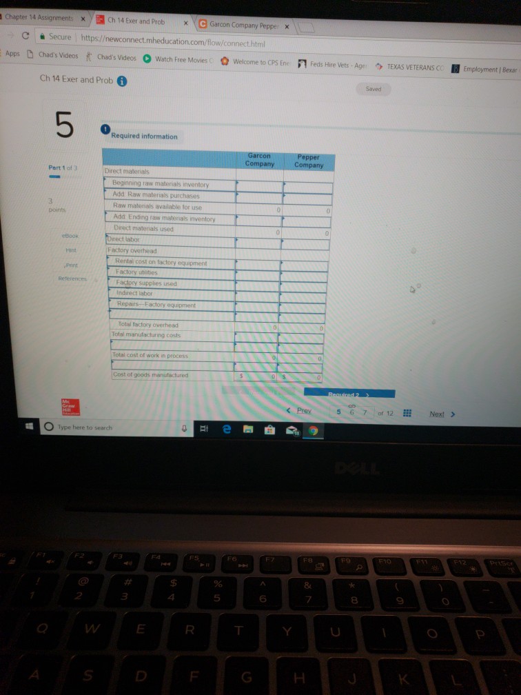 Company Company s 16,680 Beginning finished goods inventory Beginning work in process