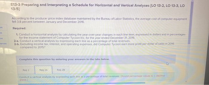 by calculating the year-over-year changes in each line item, expressed in dollars