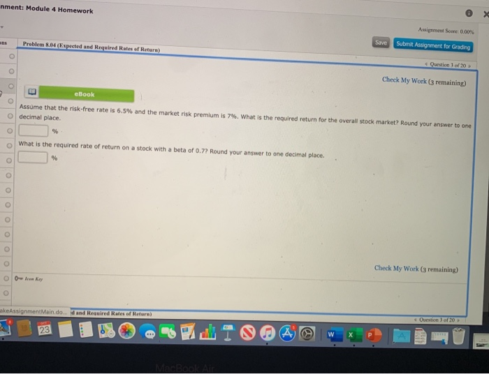  ment: Module 4 Homework Assignment Score: 0.00% Save Submit Assignment for