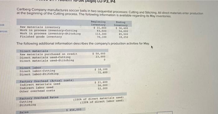 i need help please im lost on this homework Algo) LO P3,