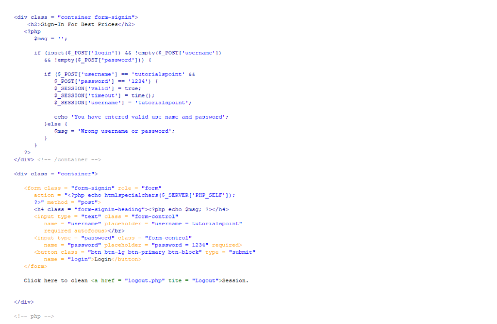 I need a DATA BASE for this php code please! Sign-In For