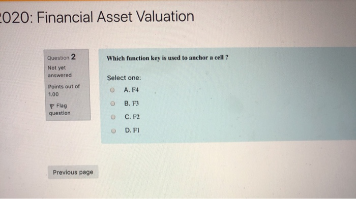yet answered Points out of 1.00 Select one: A.D OB.C . P