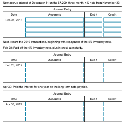 and 2019: (Click the icon to view the transactions.) Requirement 1. Record