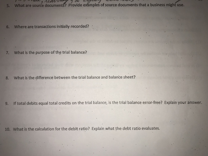  What are source documents? Provide examples of source documents that a