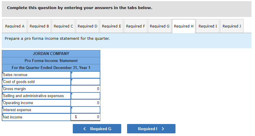 25 percent per month. Prepare a sales budget. b. The company expects
