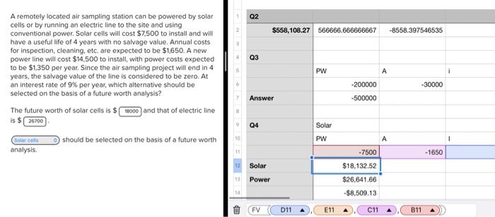  Can you please show to find this answer using Excel. I