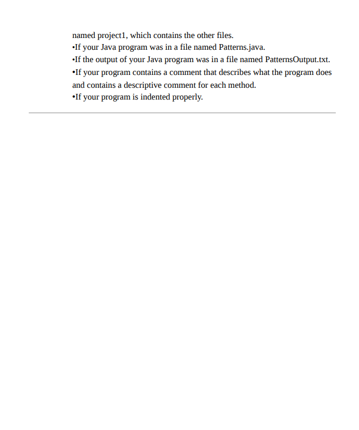 should be ENTIRELY your own work. Other objectives include Use static methods.