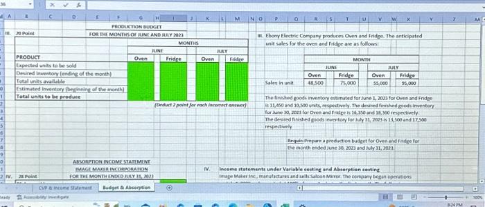  136 4 A = III. 20 Point 5 5 - 3