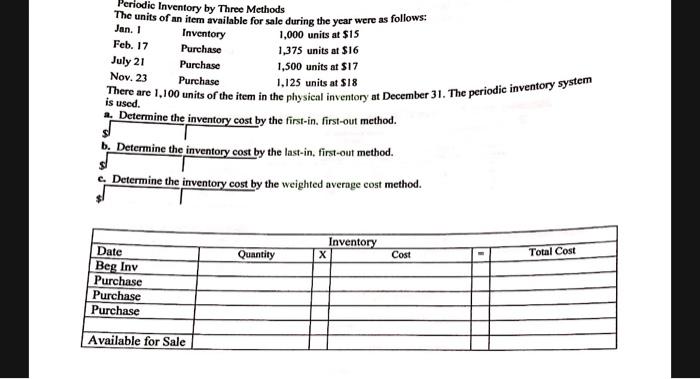 Sak Assuming a perpetud inventory system and using the first and first