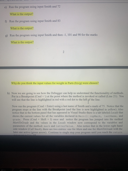 the following program (use Lab3_1 for both the Project and Code File