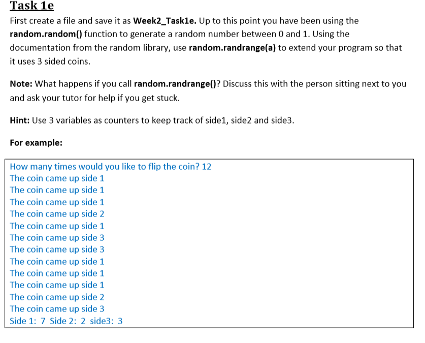 from Task 1b so that it now counts the number of heads