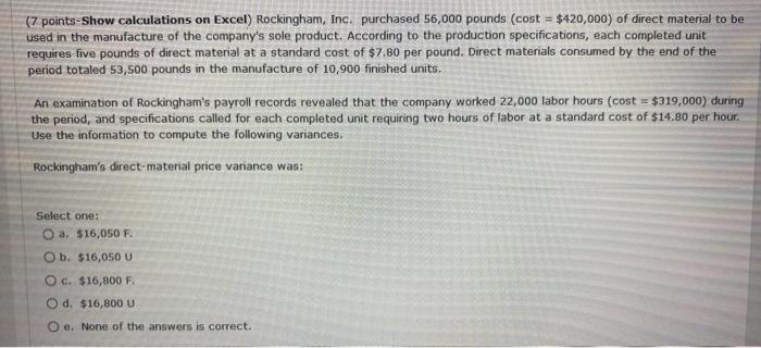 first month of operation, 3,000 units were produced and 2,250 units were