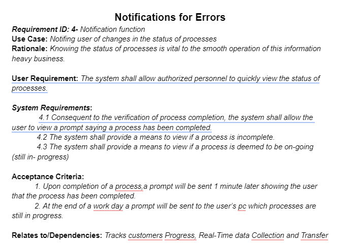I need help writing proper Java code for a notification feature on