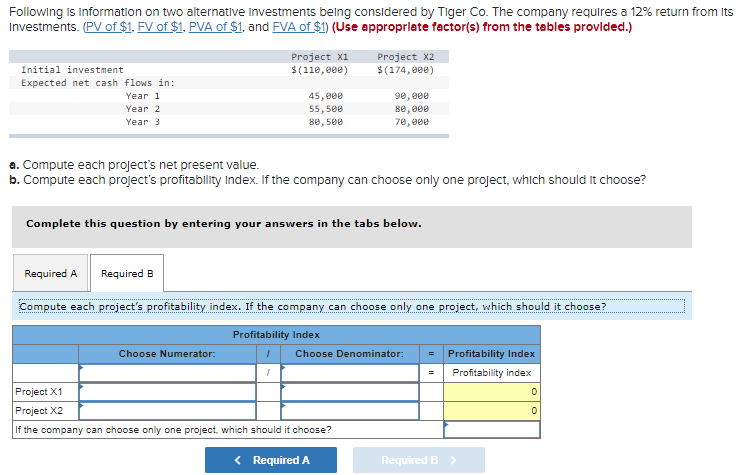 per year after straight-line depreciation. Assume the company requires a 13% rate
