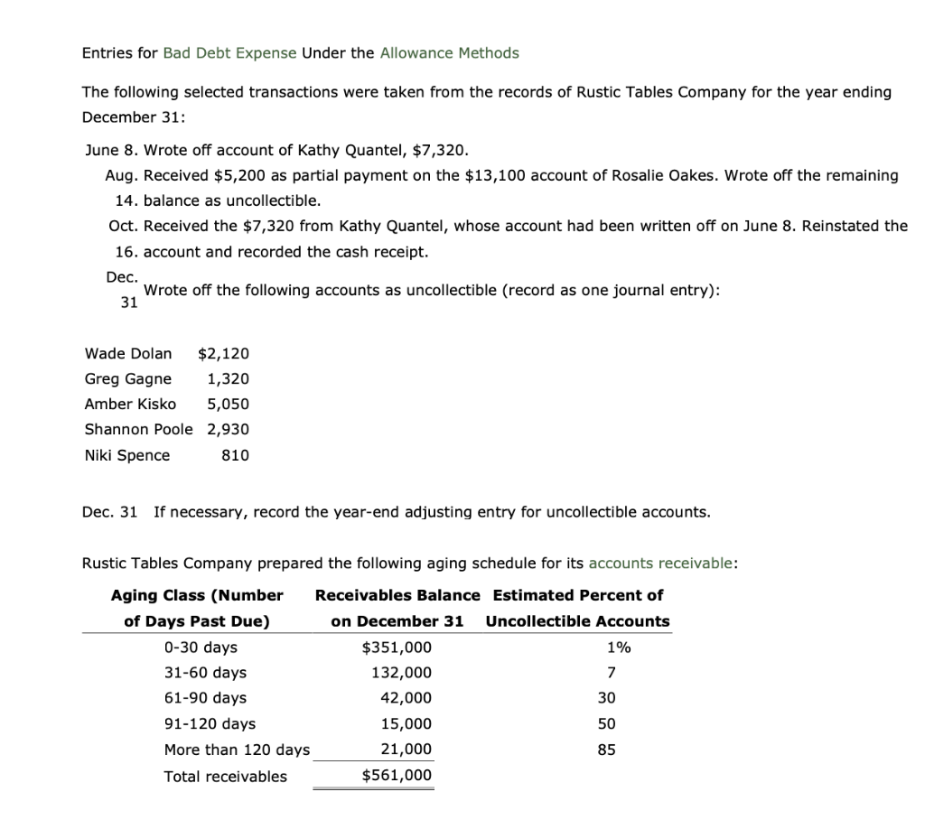 I need to know the "dec. 31 - adjusting" debit and credit