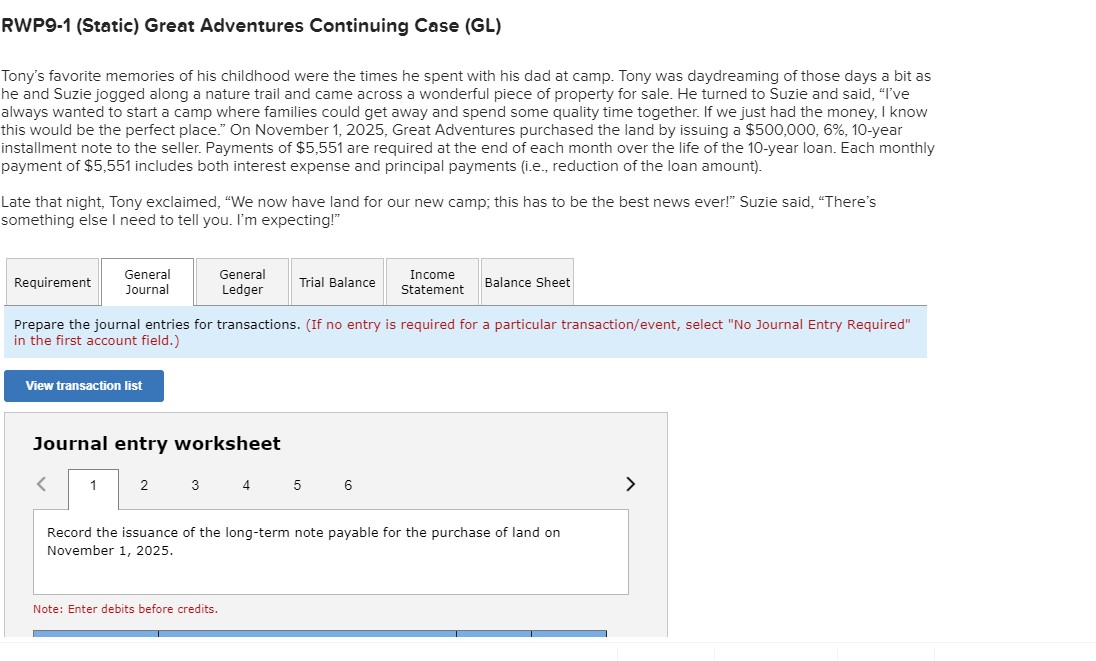 Please help! Need Asap Journal entry worksheet 2 3 4 6 Record