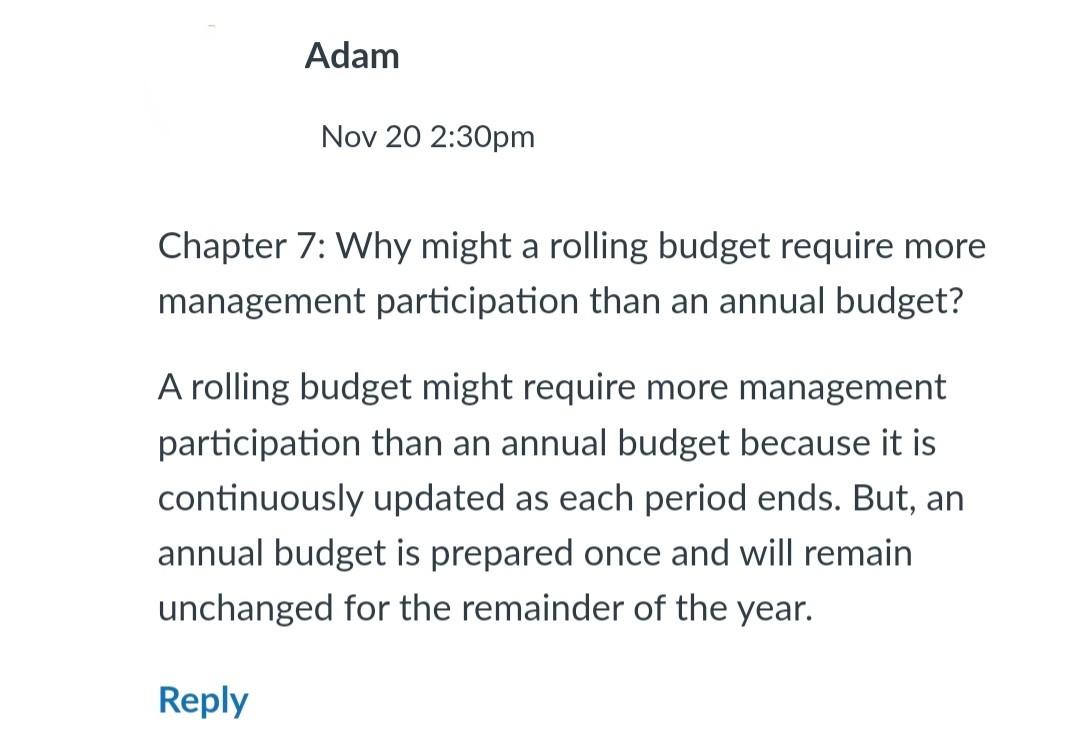 appreciate it. Thank you! Reply to one (1) peer. Select the initial