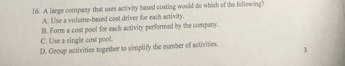 January consisted of 1,300 units that were 40% completed, 13,000 units were