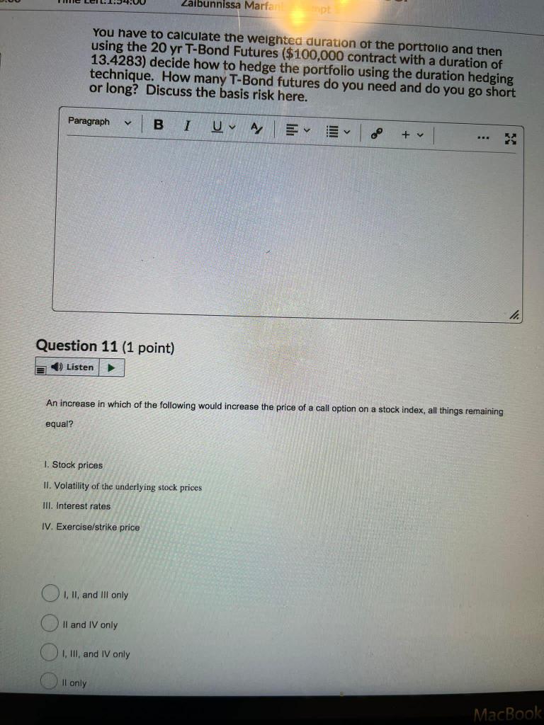 to show you, the top and bottom half of question 10. An