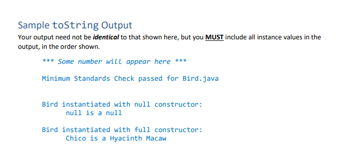 process. Students are STRONGLY ENCOURAGED to add additional * test cases to