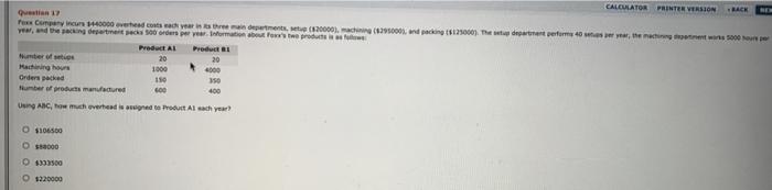  CALCULATOR PRINTER VERSION BACK Question ? Fons Cunand contact met ons