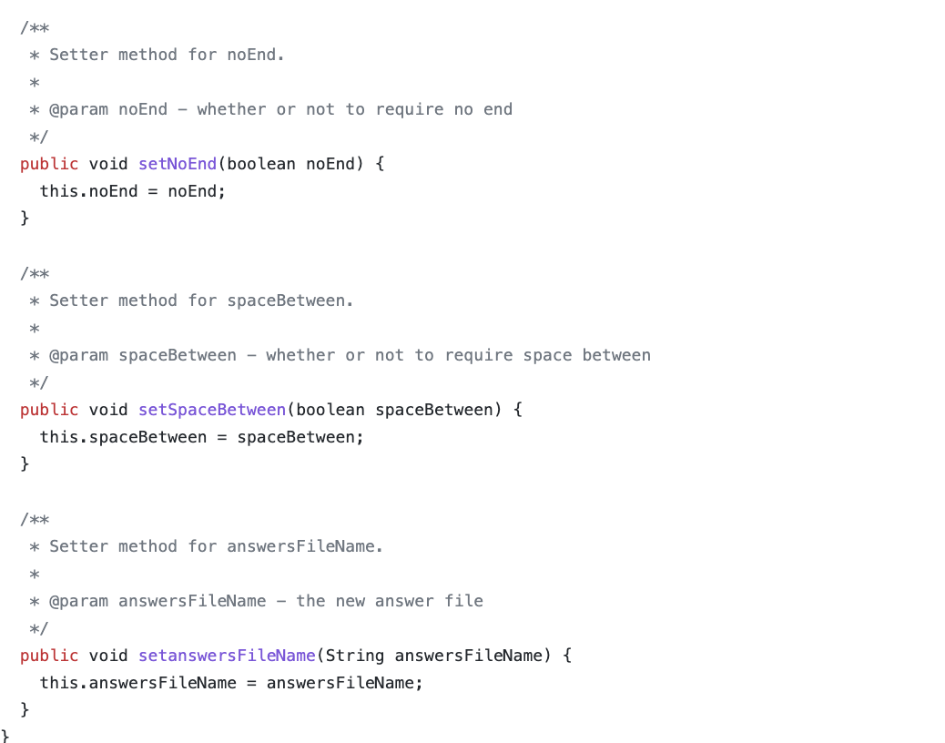 of the main file, LPGS.java: package lpgs; import java.io.File; import java.io.FileNotFoundException; import