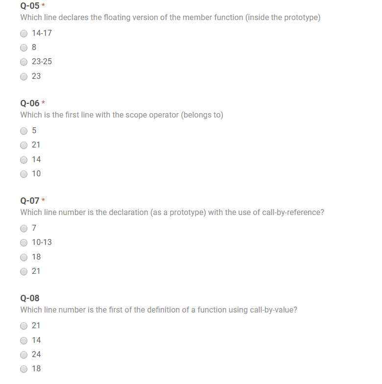 int myOps: :operate (int &a, int &b) 12 13. 14. float myOps: