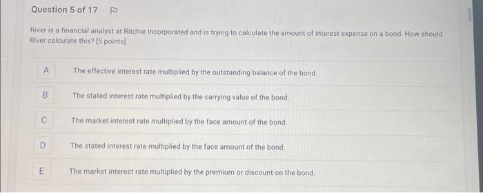 please help with multiple choice. will give thumbs up :) River is