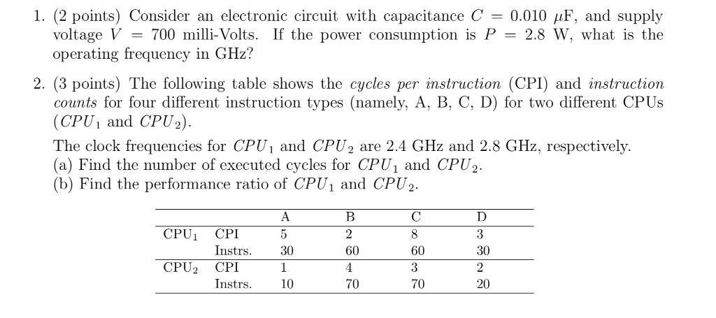 point (IEEE 754) number into decimal 2. (1.5 points) Convert the decimal