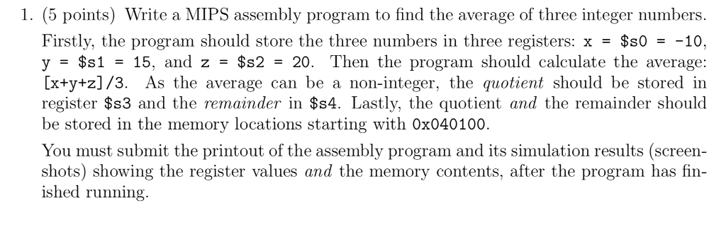 number -3.625 into single-precision floating point 3. (2 points) Draw the schematic