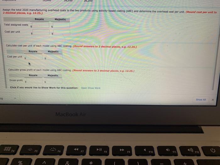 BACK NEKT Problem 17-02A a, bl-b2 Schultz Electronics manufactures two ultra high-definition