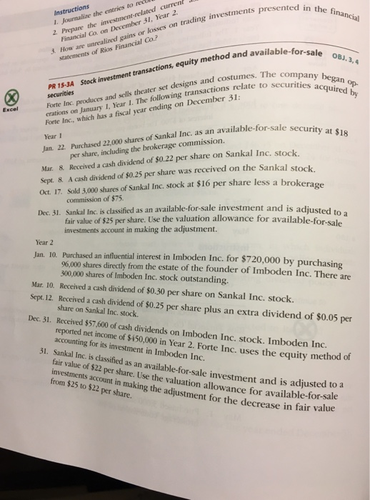 need help solving this. Instructions 1. Journalize the entries to red