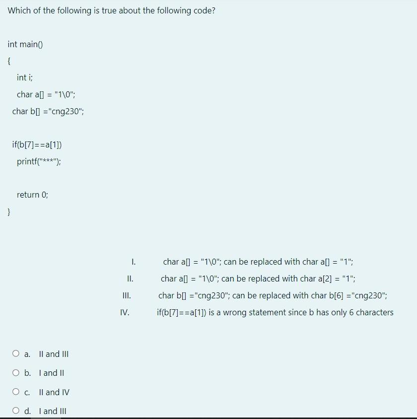 exam_function(float a, float b) \{float ci c=sqr(ab); printf("c is \%f n,c); \}