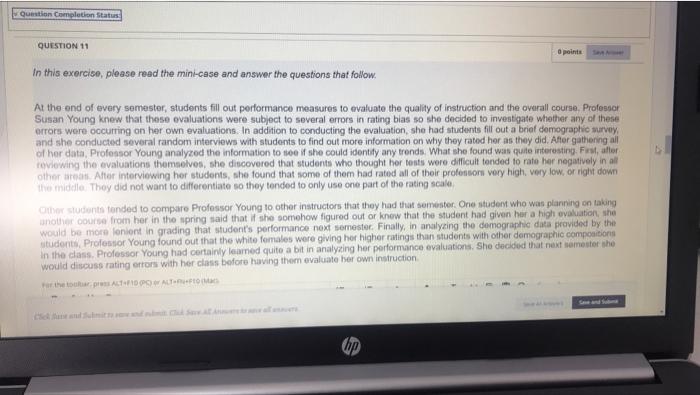 the mini-case and answer the questions that follow. Ray Wilson is Quality