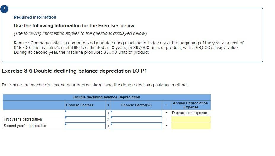 information applies to the questions displayed below.) Ramirez Company Installs a computerized
