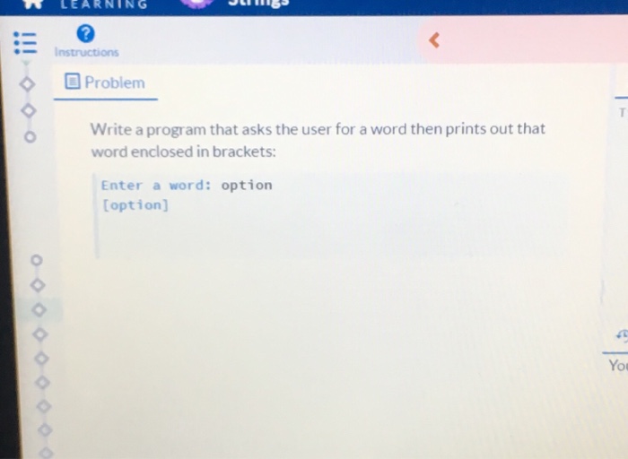 with that password (chEEzburg3rz). Write a program that tells you whether your