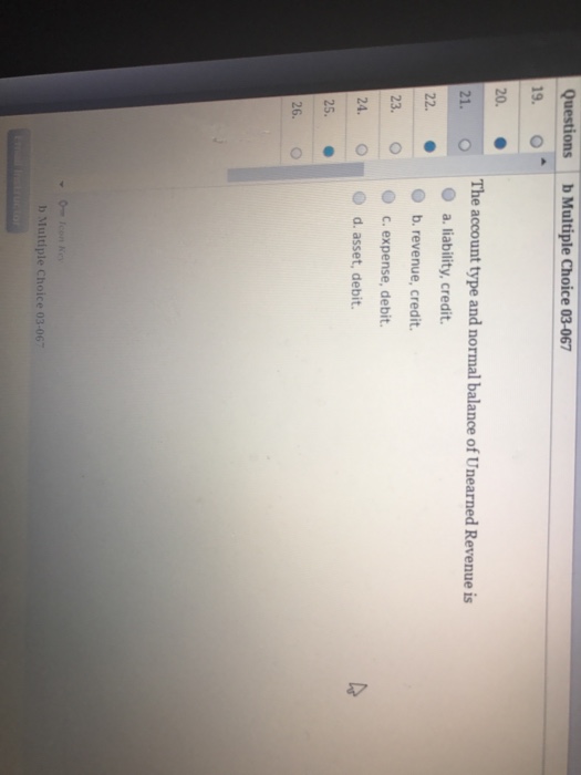 c, the cash account. d. ly income statement accounts. b Multiple Choice