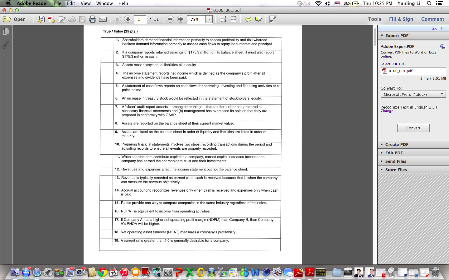  Adobe Reader File Edit View Window Help 0100 001.pdf 75% Open