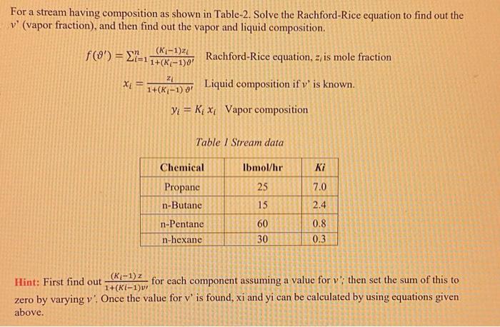 solve using EXCEL do not solve using matlab or paper For a