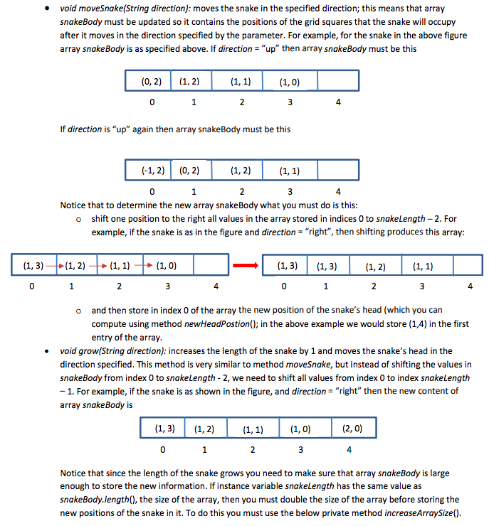 URGENT! Can you write these methods for me in JAVA (if you're