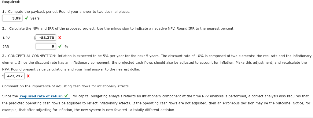 Adjustment For discount factors use Exhibit 12B-1 and Exhibit 12B-2. Foster Company