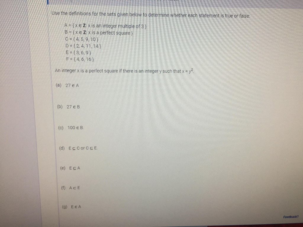  NOTE: THIS IS DISCRETE MATHEMATICS CHAPTER 1 - SETS AND SUBSETS