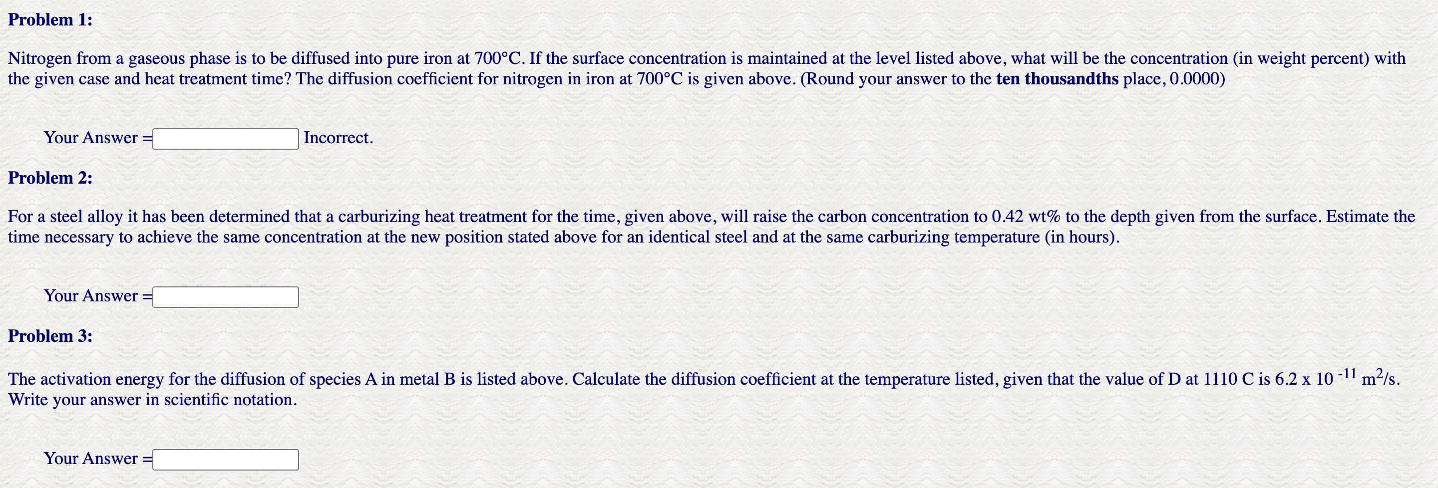 know how to figure it out using these values to not be