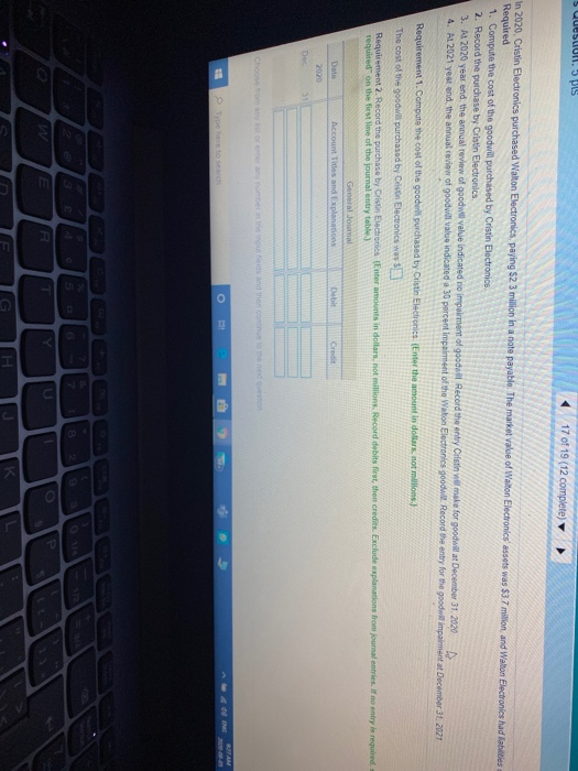  5 Quesuum. 5 DES 17 of 19 (12 complete) In 2020.