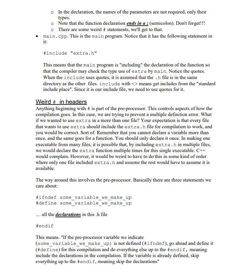 language are small typos that break your program or instruction. One way