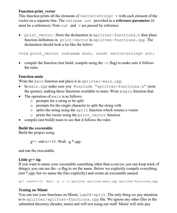 have to type out a full name or variable. When you hit