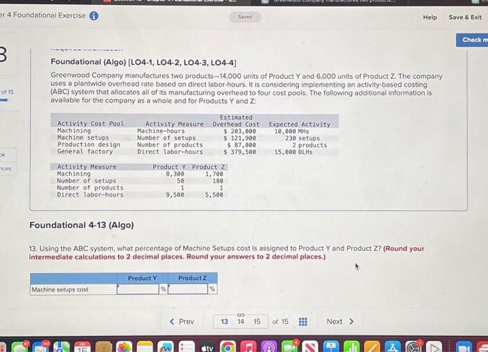 of Product Z. The company uses a plantwide overhead rate based on