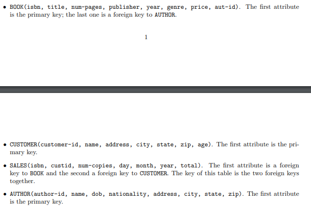 1. Create a database/schema with the name Testing123. 2. Inside this database,