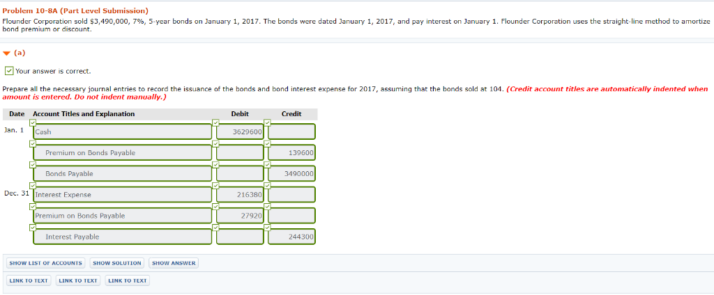 Answer Part C please Problem 10-8A (Part Level Submission) rounder Corporation
